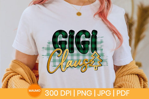 Gigi claus | Christmas sublimation SVG Maumo Designs 
