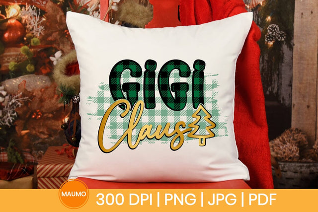 Gigi claus | Christmas sublimation SVG Maumo Designs 