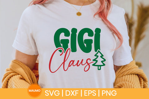 Gigi claus, christmas svg quote SVG Maumo Designs 