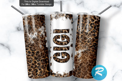 Gigi leopard 20 oz / 30 oz Tumbler PNG Sublimation Regulrcrative 