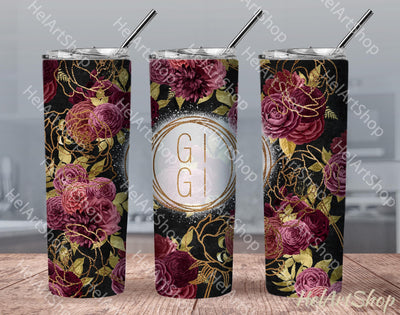 Gigi Tumbler PNG Sublimation, SKINNY TUMBLER 20oz Png Sublimation _HelArtShop_ 