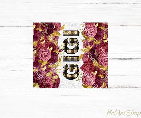 Gigi Tumbler PNG Sublimation |SKINNY TUMBLER 20oz Sublimation _HelArtShop_ 