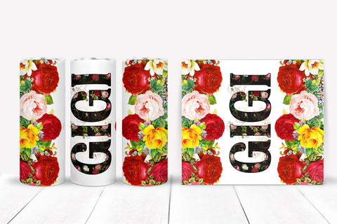 Gigi Tumbler Sublimation I Mothers Day Tumbler Wrap PNG Sublimation Happy Printables Club 