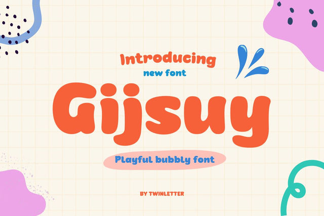 Gijsuy Font twinletter 