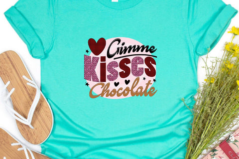 Gimme Kisses Chocolate Sublimation SVGArt 