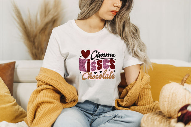 Gimme Kisses Chocolate Sublimation SVGArt 