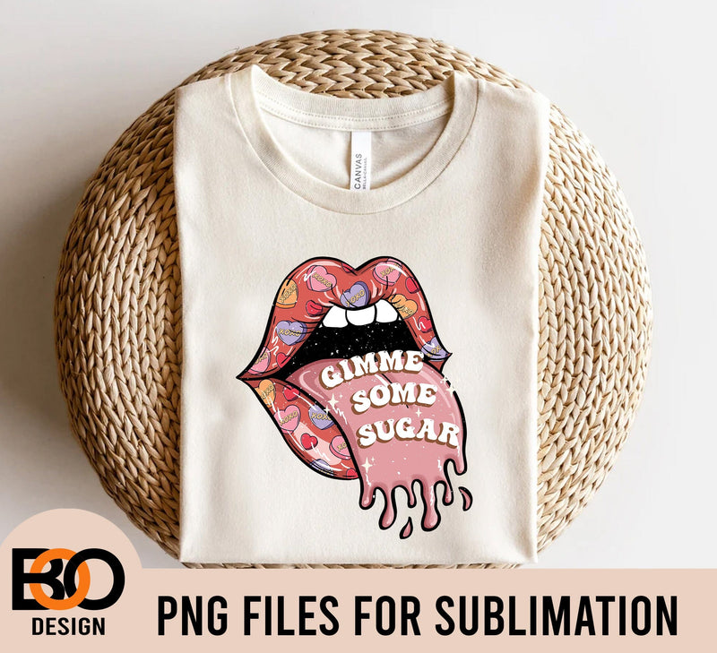 Gimme Some Sugar Valentine PNG, Valentine Love Png, Valentine's Day Png ...