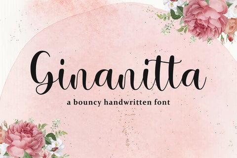 Ginanitta Font gatype 