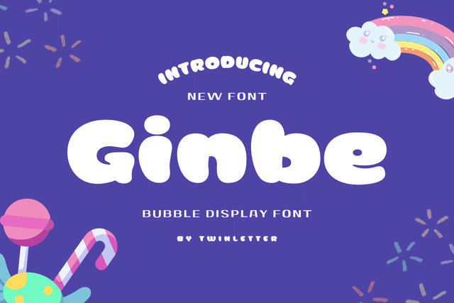 Ginbe Font twinletter 