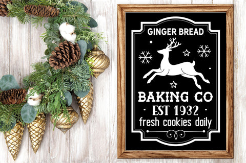 Ginger bread Baking co est 1932 fresh SVG Design SVG Regulrcrative 