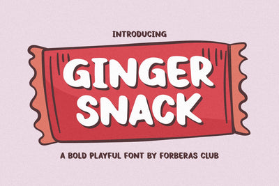 Ginger Snack Font Forberas 