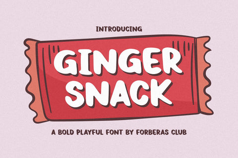 Ginger Snack Font Forberas 