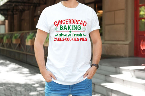 Gingerbread baking always fresh cakes cookies pies SVG SVG DESIGNISTIC 