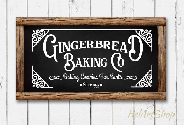 Gingerbread Baking Svg SVG _HelArtShop_ 