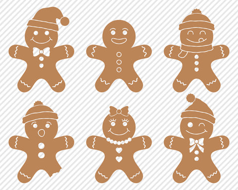 Gingerbread Bundle | Christmas SVG SVG Texas Southern Cuts 