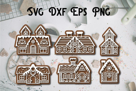 Gingerbread Christmas svg File Cut SVG dadan_pm 
