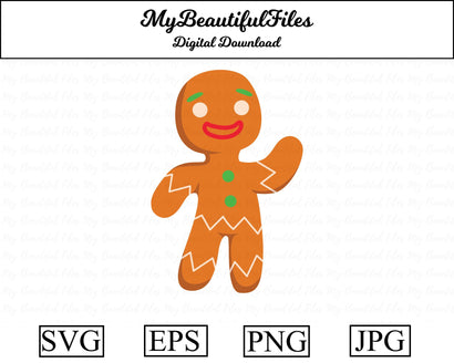 gingerbread - christmas SVG MyBeautifulFiles 