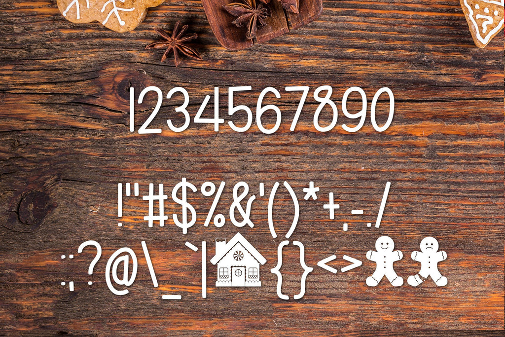 Gingerbread - So Fontsy