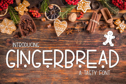 Gingerbread Font Kitaleigh 
