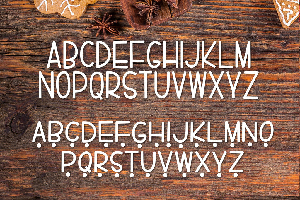 Gingerbread - So Fontsy