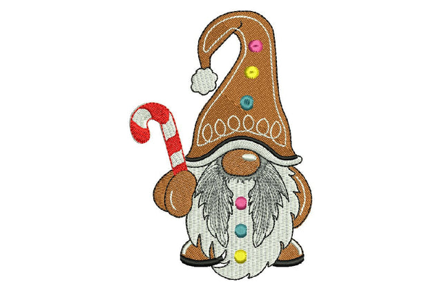 Gingerbread Gnome Embroidery Design, Christmas Embroidery Designs, New Year Machine Embroidery Files, Christmas Ornaments Embroidery Embroidery/Applique DESIGNS NextEmbroidery 