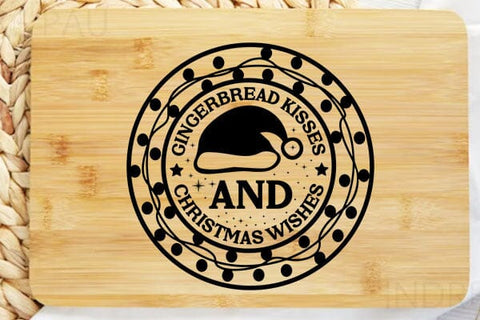 Gingerbread kisses and christmas wishes SVG Angelina750 