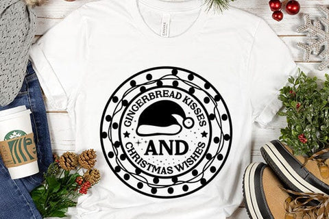 Gingerbread kisses and christmas wishes SVG Angelina750 