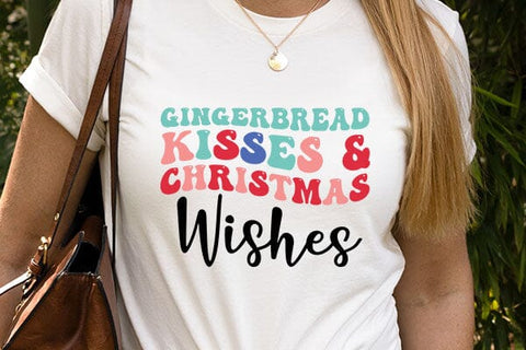 Gingerbread Kisses & Christmas Wishes SVG Angelina750 