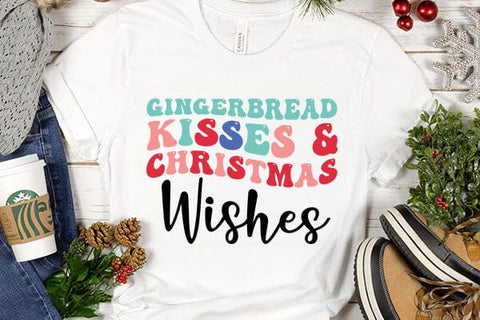Gingerbread Kisses & Christmas Wishes SVG Angelina750 