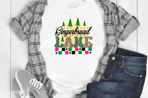 Gingerbread Lane Sublimation SVGArt 