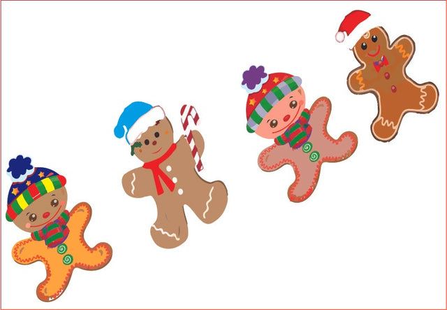 Gingerbread man png, Sublimation graphics, clipart Sublimation sublimationhappy 