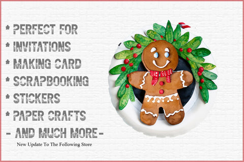 Gingerbread Men Christmas Wind Spinner Sublimation Creativeart88 