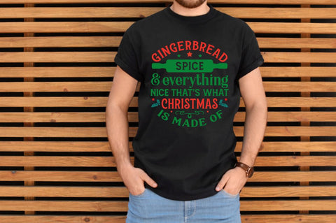 Gingerbread spice & everything nice that's what christmas is made of SVG SVG DESIGNISTIC 