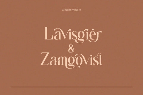 Gingko Ligature Typeface Font Graphicxell 