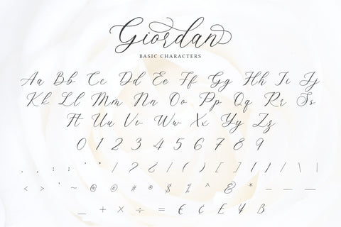 Giordan - Romantic Calligraphy Font Font Alpaprana Studio 