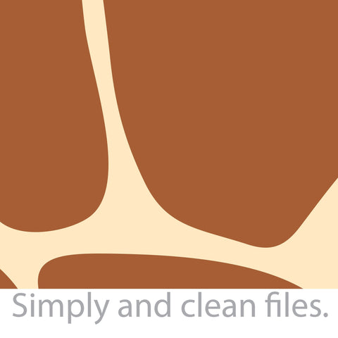 Giraffe animal skin background SVG TribaliumArtSF 