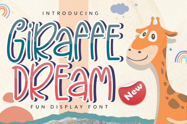 Giraffe Dream Font Wildan Type 