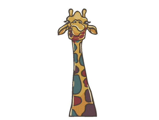 Giraffe Embroidery Design, 5 sizes Embroidery/Applique DESIGNS Nino Nadaraia 