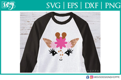 Giraffe Face SVG SVG Design Shoppe 