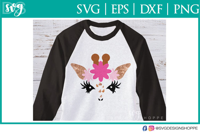 Giraffe Face SVG SVG Design Shoppe 