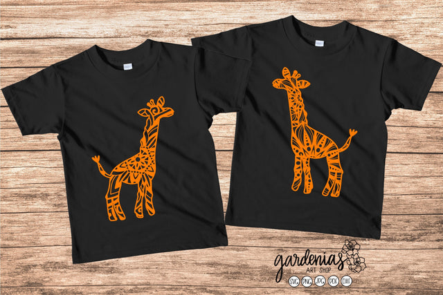 Giraffe Mandala SVG SVG Gardenias Art Shop 