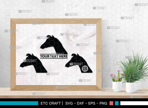 Giraffe Monogram, Giraffe Silhouette, Giraffe SVG, Camelopard Svg, Safari Animals Svg, Wildlife Svg, SB00270 SVG ETC Craft 