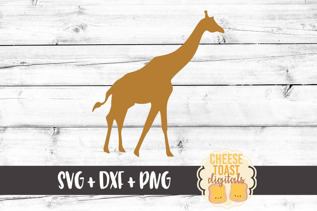 Giraffe Silhouette SVG Cheese Toast Digitals 