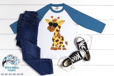 Giraffe SVG Bundle SVG Wispy Willow Designs 