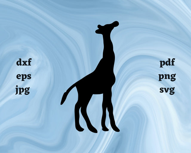 Giraffe SVG Cut File SVG Northern Light SVG 