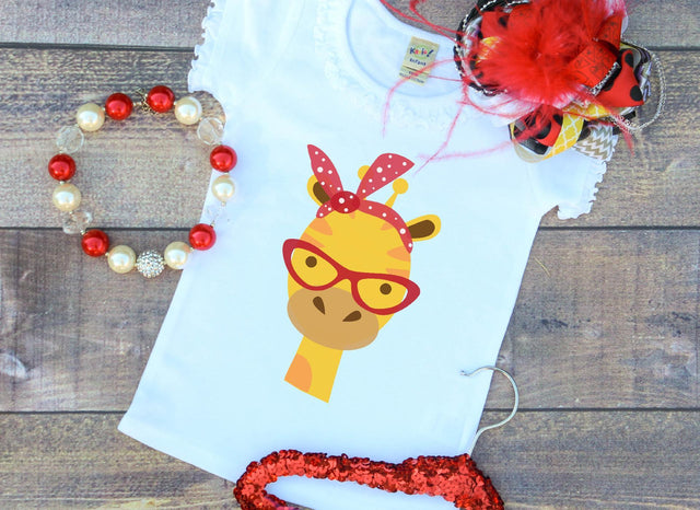 Giraffe with Bandana SVG So Fontsy Design Shop 