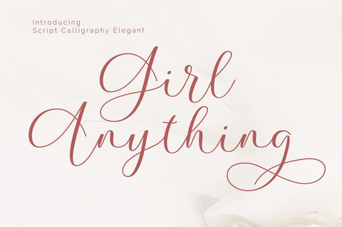 Girl Anything Font gatype 