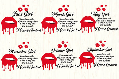 Girl Birthday months Bundle, Gifts for her T shirt, Bff gift SVG Paper Switch 