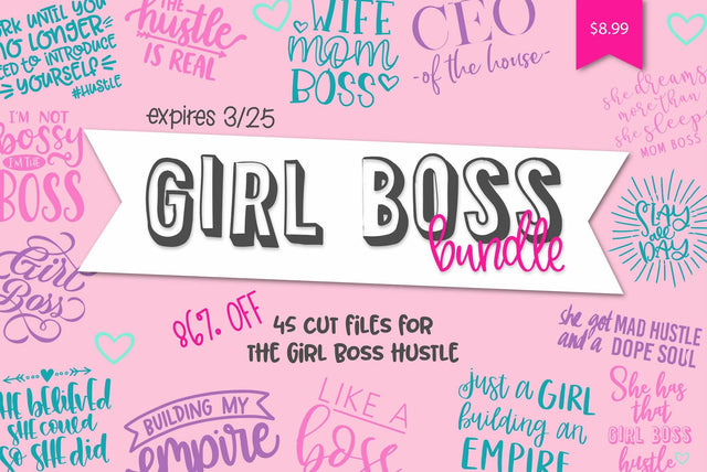 Girl Boss Bundle Bundle So Fontsy Design Shop 