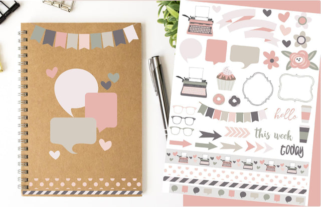 Girl Boss Planner Stickers SVG So Fontsy Design Shop 